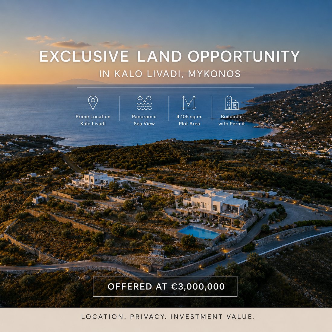 Land in Ano Mera Community, Aegean, Greece 1 - 18320092