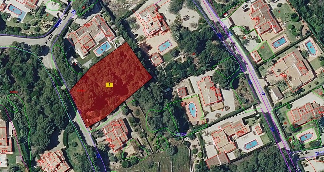 Terreno a Jávea, Comunità Valenzana, Spagna 1 - 18473984