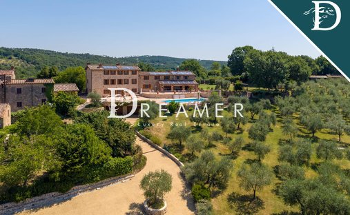 Villa a Monticiano, Toscana, Italia 1