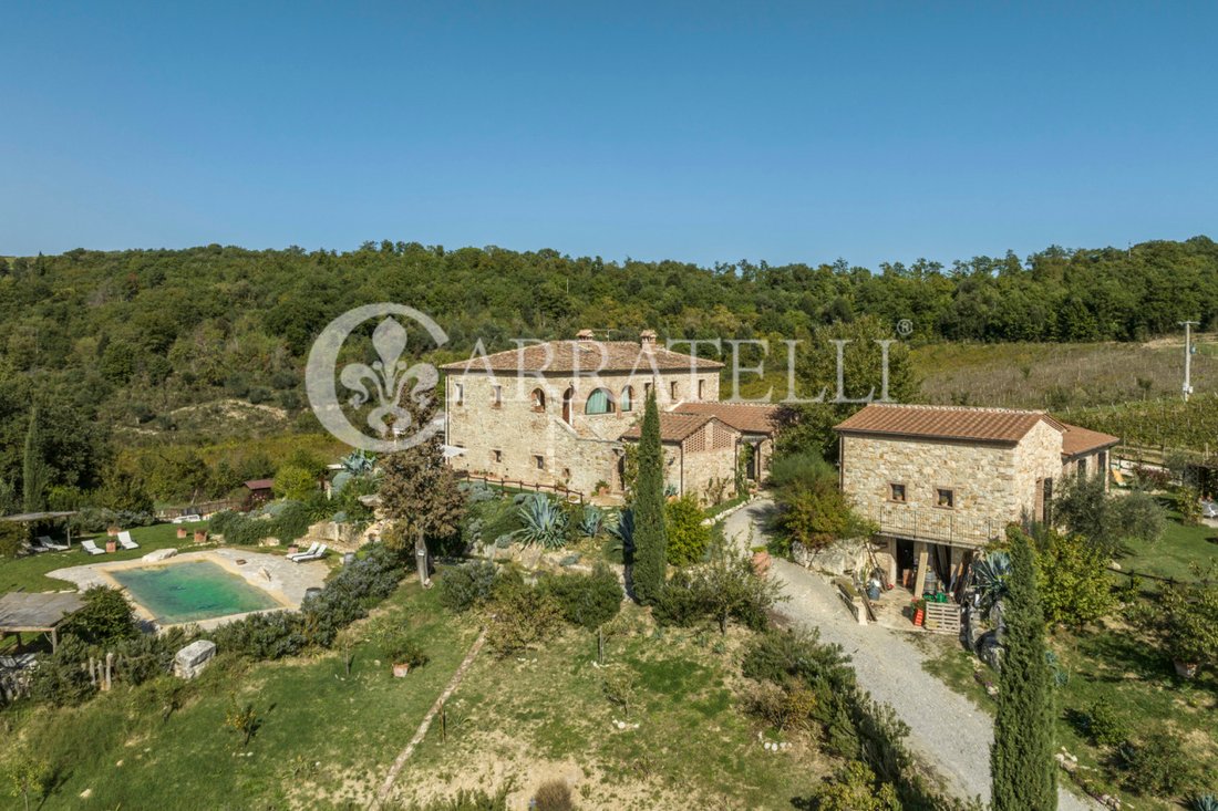 Country House in Cerchiaia - Taverne d'Arbia, Siena, Tuscany 3 - 18478405