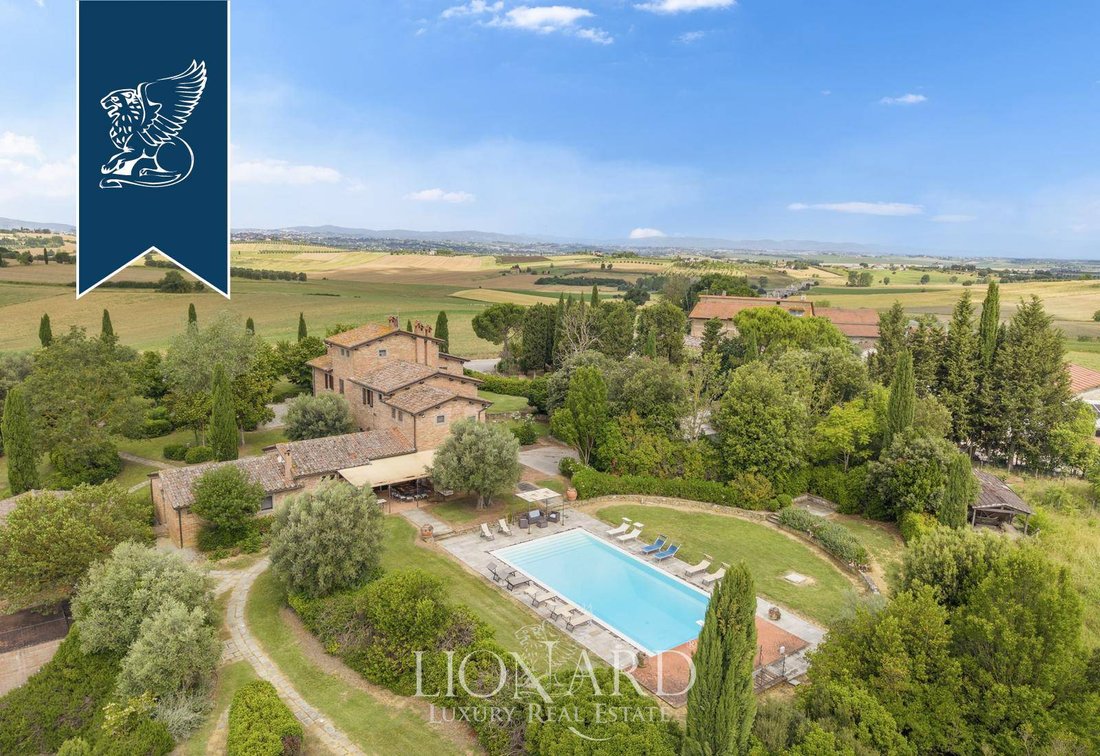 Villa in Montecchio - San Lorenzo - Creti, Cortona, Tuscany 4 - 18479397