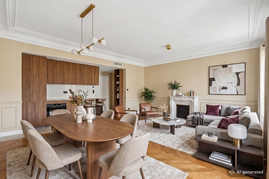 Apartment in Hoche-Friedland, Paris 8e Arrondissement, Paris 3 - 18156293