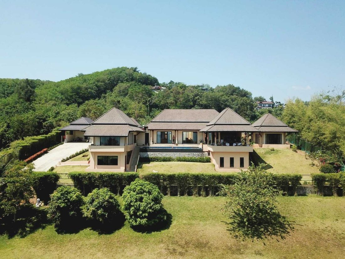 Three bedroom Villa with Stunning Sea Views of Phang Nga Bay on 3.2 Rai of land - For Sale at Yamu