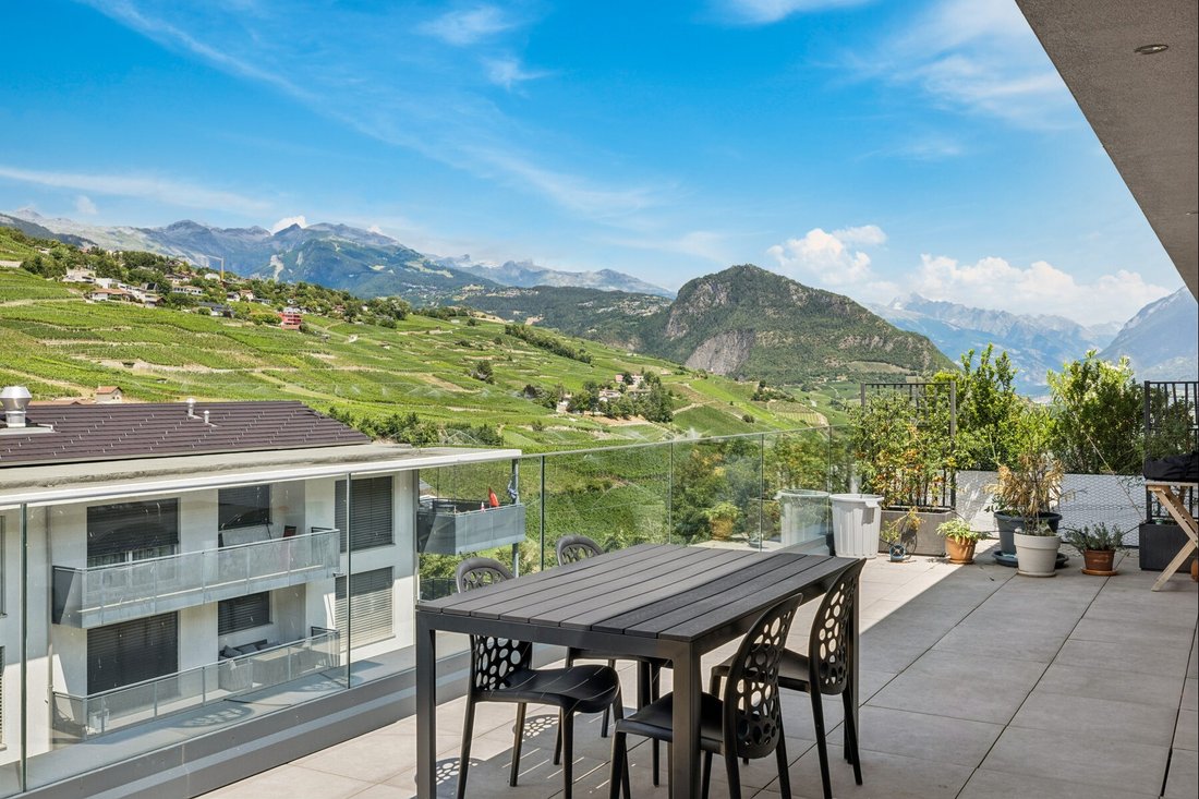 Apartment in Grimisuat, Valais, Switzerland 1 - 18480443