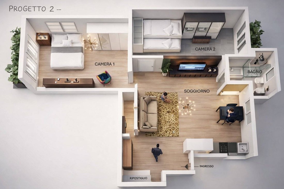 Apartment in Cinque Giornate - Cadore, Milan, Italy 1 - 16904522