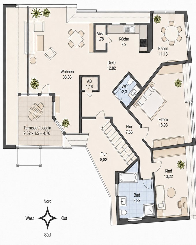 Penthouse in Fürstenfeldbruck, Bavaria, Germany 2 - 18486643