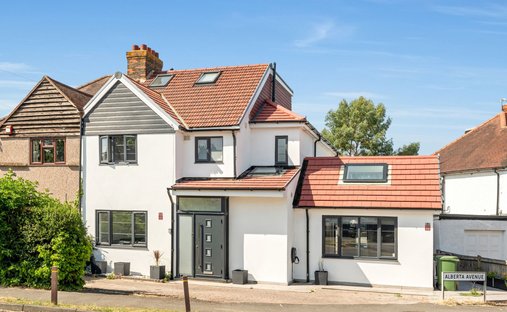 House in Cheam, London Borough of Sutton, England 1