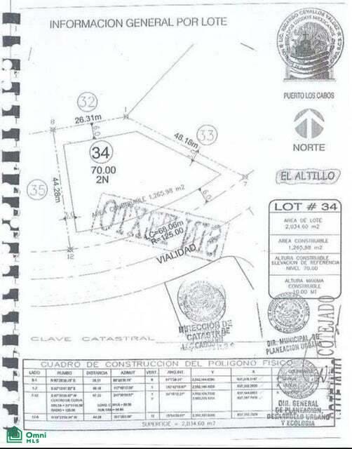 Terreno in San José del Cabo, Bassa California del Sud, Messico 1 - 17808446
