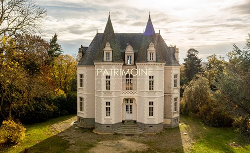 Chateau in La Chapelle-Erbree, Brittany, France 1