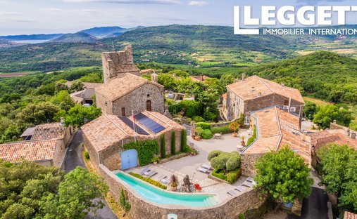 Castello a Ouest, Lodève, Francia 1