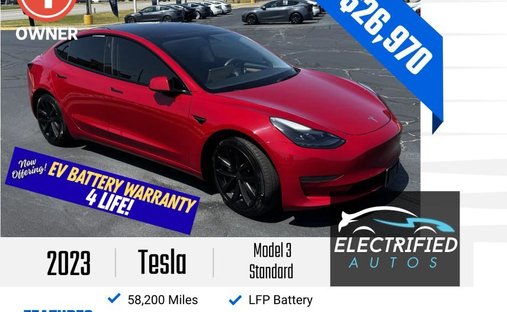 2023 Tesla Model 3 Standard Sedan 4D in Joplin, MO, United States 1
