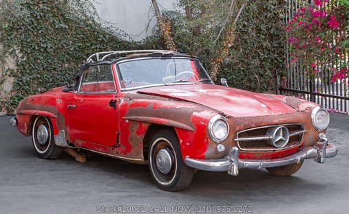 Mercedes-Benz 190SL in Los angeles, ca 1