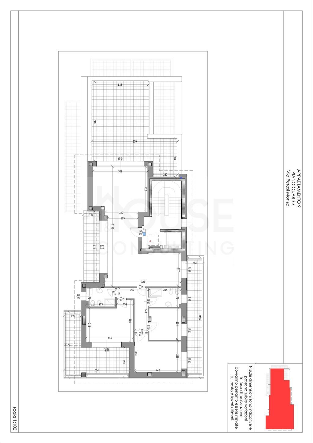 Penthouse in Cazzaniga, Monza, Lombardy 2 - 15189764