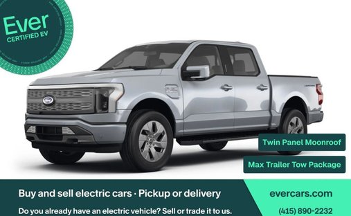 2023 Ford F150 Lightning Platinum Pickup 4D 5 1/2 ft in San francisco, CA, United States 1