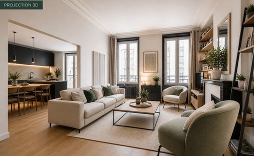 Appartement à Pereire-Malesherbes, Paris 17e Arrondissement, Paris 1