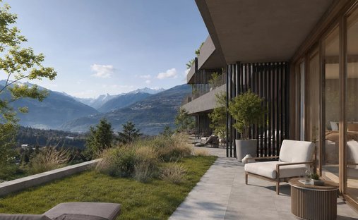 Wohnung in Granois, Wallis, Schweiz 1