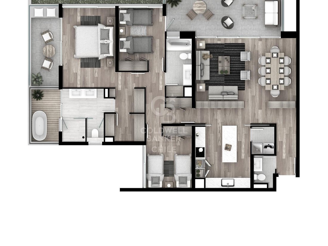 Apartment in Vitacura, Santiago Metropolitan Region, Chile 1 - 18489321