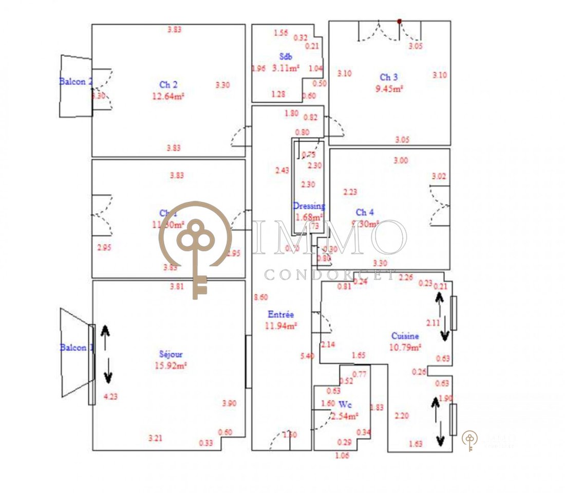 Apartment in La Faiencerie-Le Clos Saint Cyr, Bourg-la-Reine, France 3 - 18489361