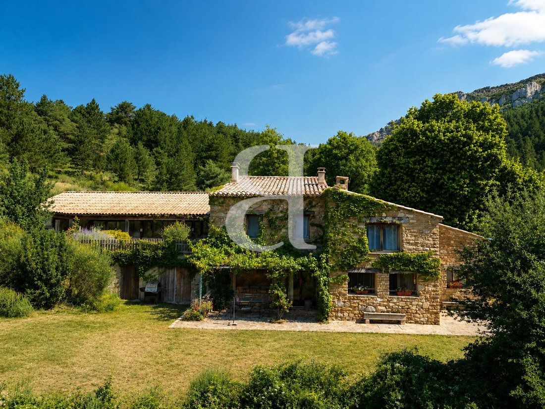 Country House in La Roche-sur-le-Buis, Auvergne-Rhône-Alpes, France 1 - 18489460