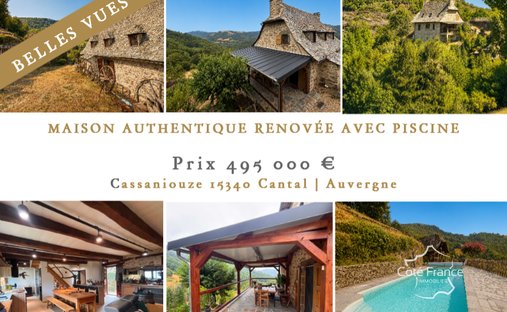 Casa en Cassaniouze, Auvernia-Ródano-Alpes, Francia 1