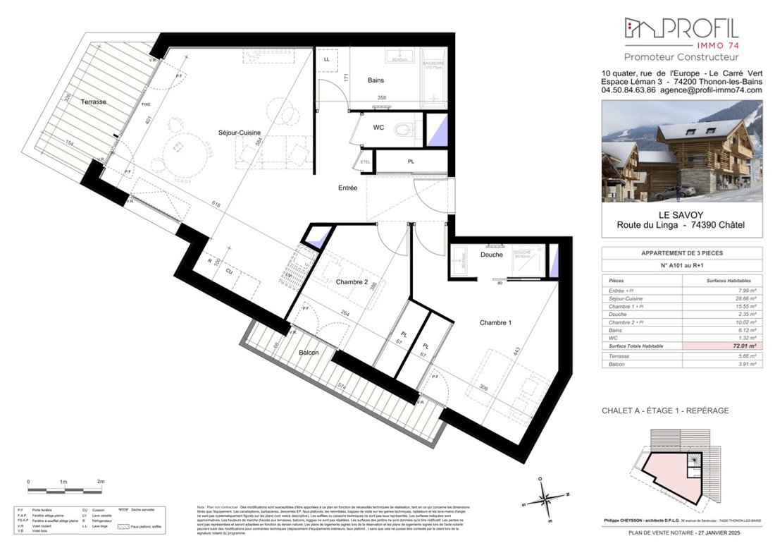 Apartment in Châtel, Auvergne-Rhône-Alpes, France 2 - 18490738