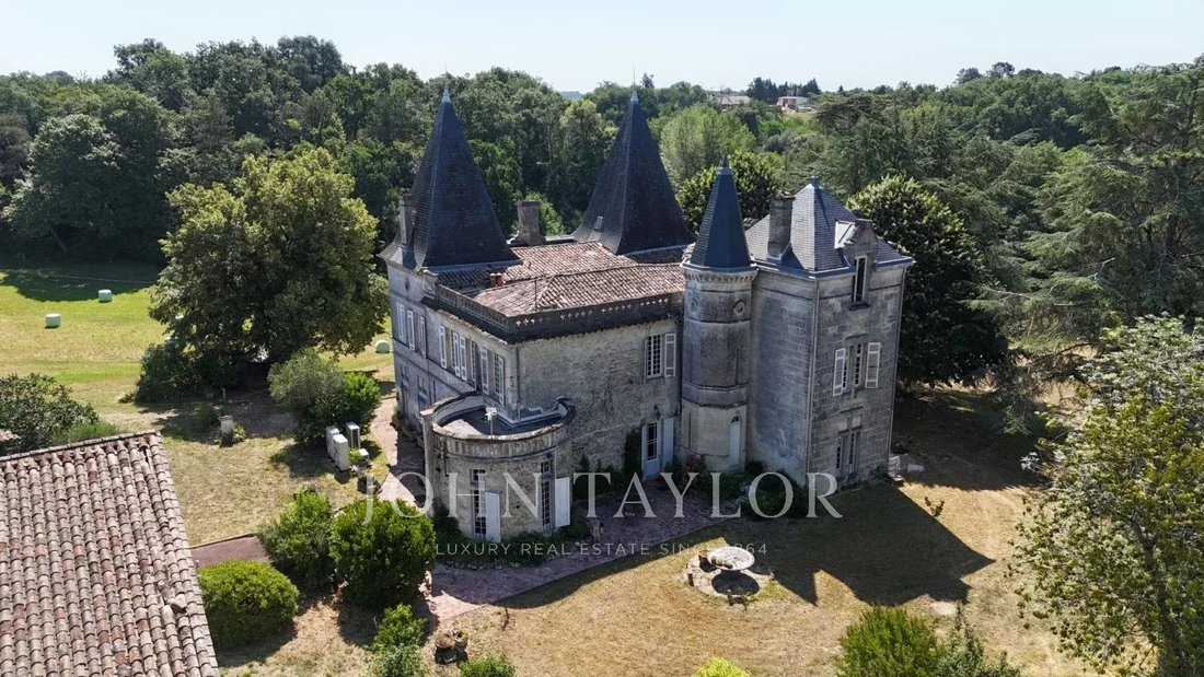 Castle in La Sauve, Nouvelle-Aquitaine, France 4 - 18491951