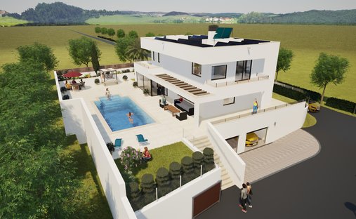 Villa in Praia dos Pescadores, Olhos de Agua, Portugal 1