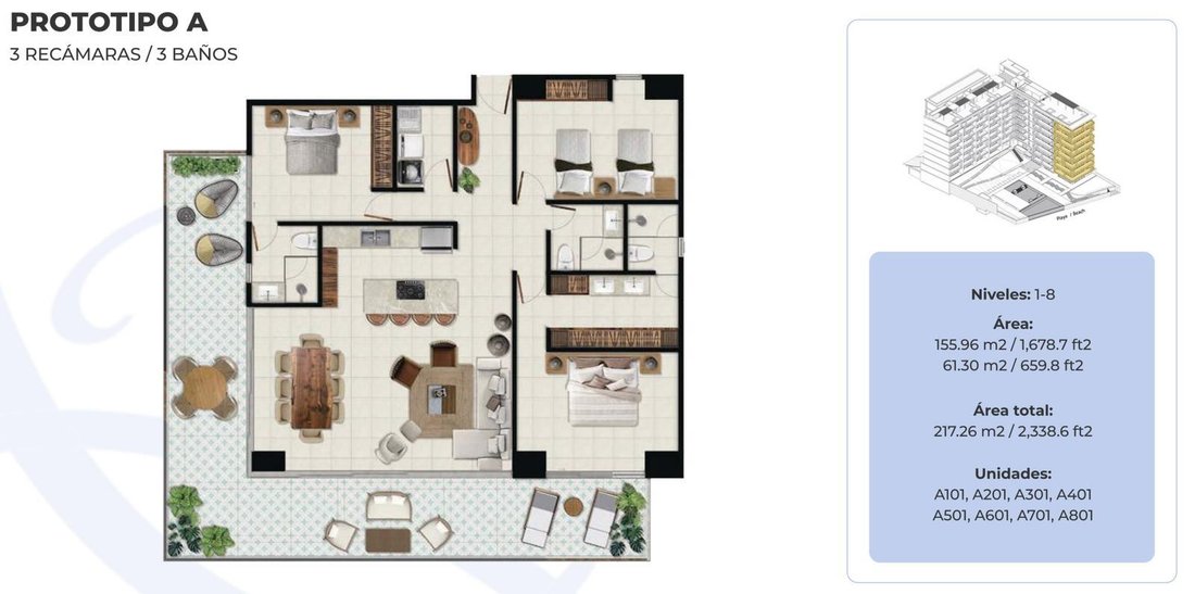 Apartment in Flamingos, Nayarit, Mexico 3 - 18492861