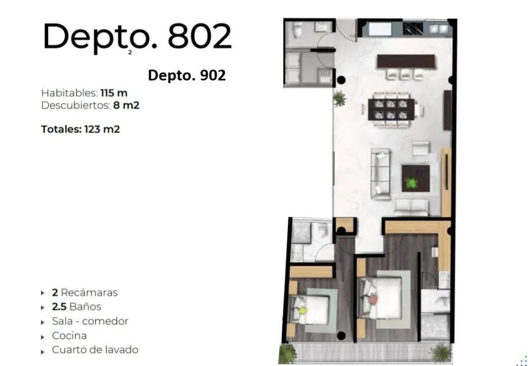 Appartement à Mexico City, Mexique 4 - 18492652