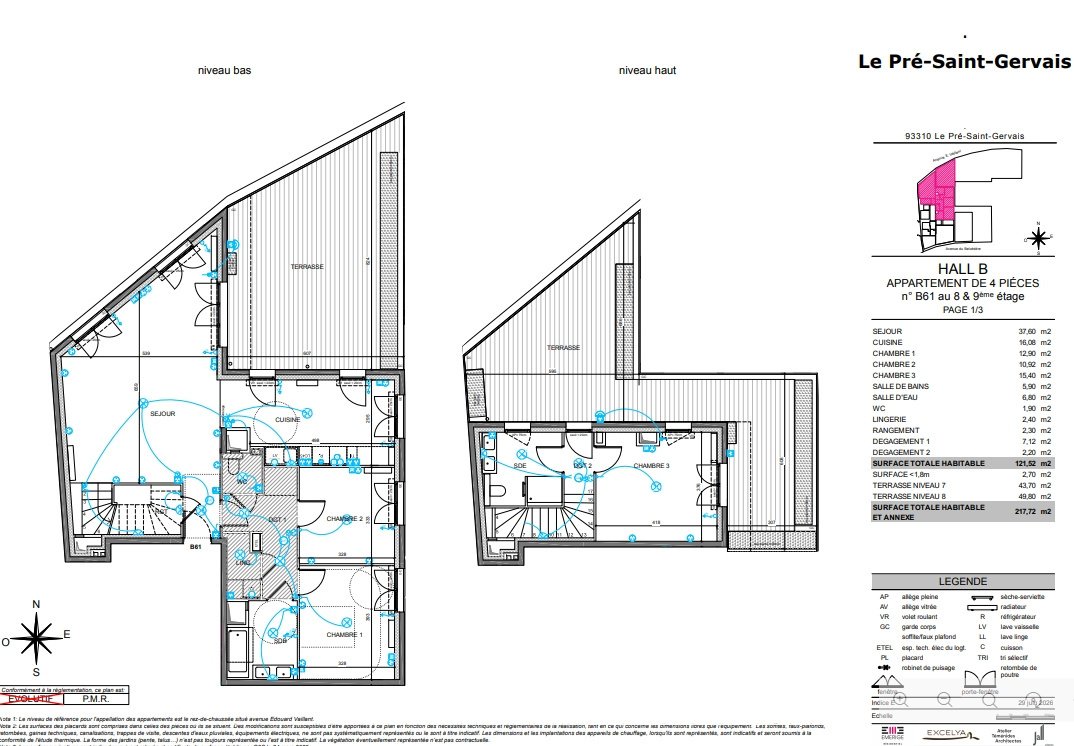 Apartment in Centre, Le Pre-Saint-Gervais, France 1 - 18494017