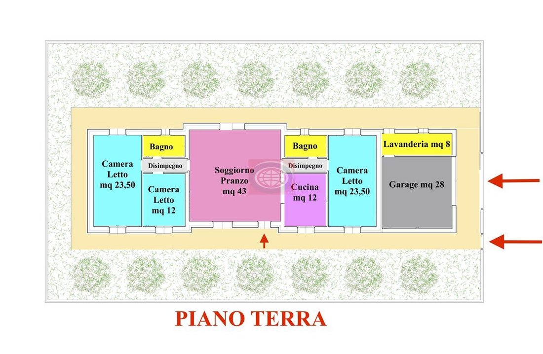 House in Cervese Sud, Cesena, Emilia-Romagna 2 - 18493196
