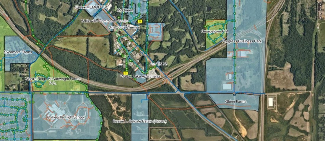 Land in Collierville, Tennessee, United States 2 - 18496015