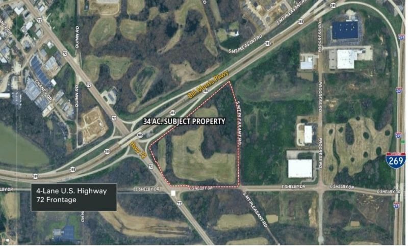 Land in Collierville, Tennessee, United States 1 - 18496015