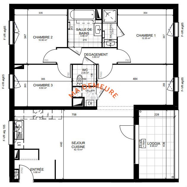 Apartment in Marcq-en-Barœul, Hauts-de-France, France 2 - 18496193