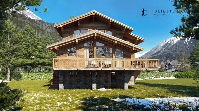 Chalet a Chamonix-Mont-Blanc, Auvergne-Rodano-Alpi, Francia 1 - 18496112