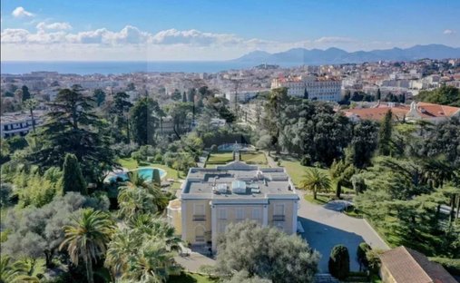 Castle in Camp Long, Cannes, France 1