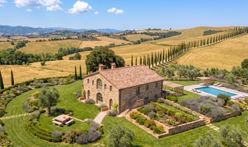 Casa di campagna a Monteroni d'Arbia, Toscana, Italia 1