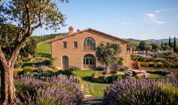 Maisons de campagne à Monteroni d'Arbia, Toscane, Italie 1