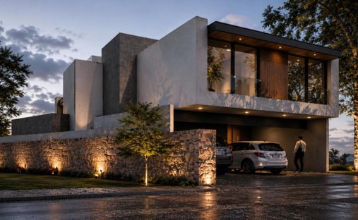 House in Pozos, San Luis Potosi, Mexico 1