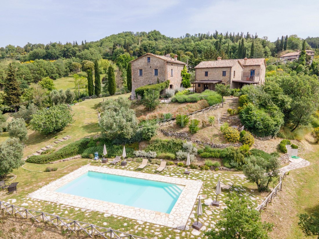 Villa a Monte Santa Maria Tiberina, Umbria, Italia 5 - 18503980