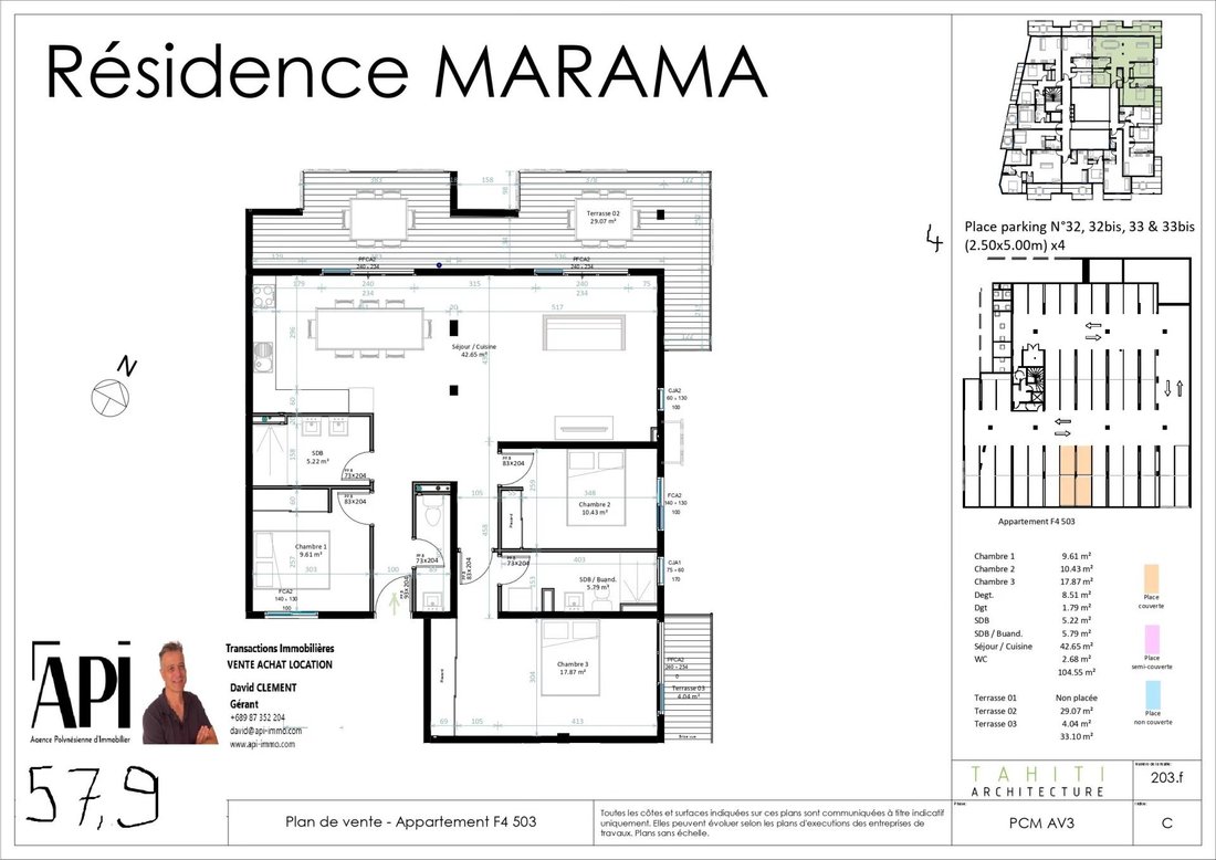 Apartment in Pape'ete, Windward Islands, French Polynesia 4 - 18504083