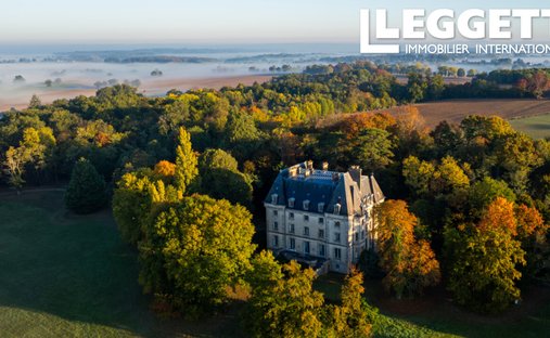 Castle in Nexon, Nouvelle-Aquitaine, France 1