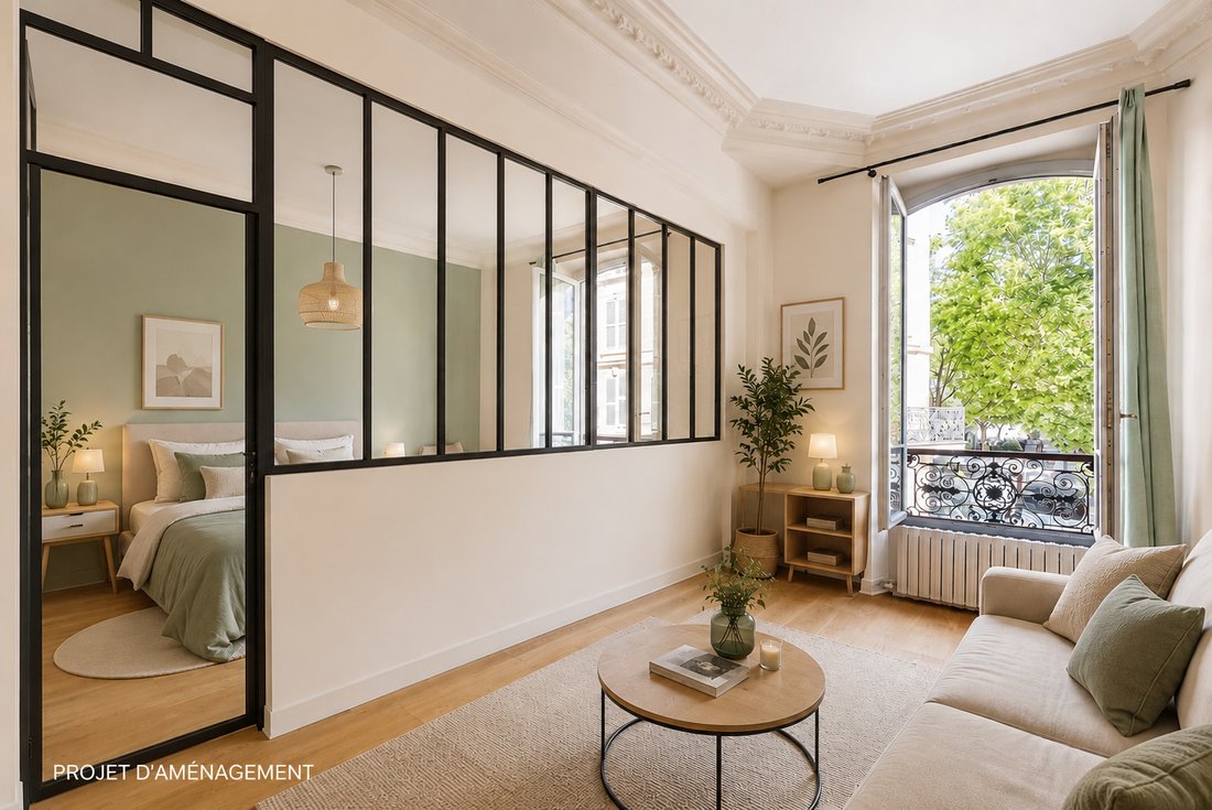 Apartment in La Fourche-Guy Môquet, Paris 17e Arrondissement, Paris 1 - 18501244