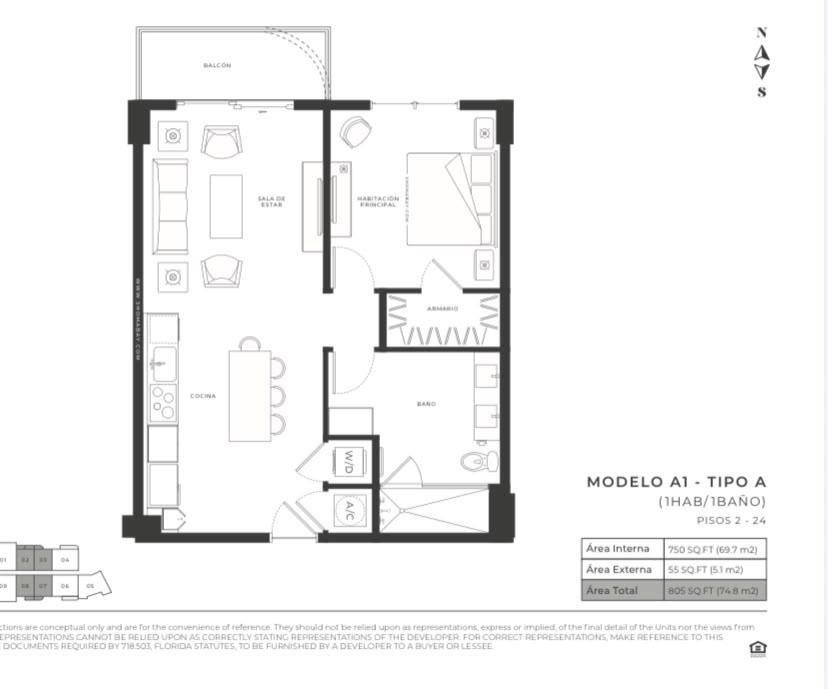 Apartment in Miami Beach, Florida, United States 3 - 18503782