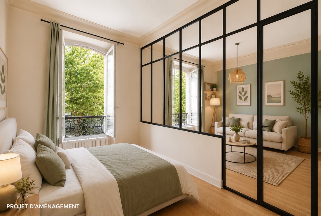 Apartment in La Fourche-Guy Môquet, Paris 17e Arrondissement, Paris 3 - 18501244