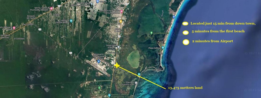 Land in Cancún, Quintana Roo, Mexico 1 - 18501378
