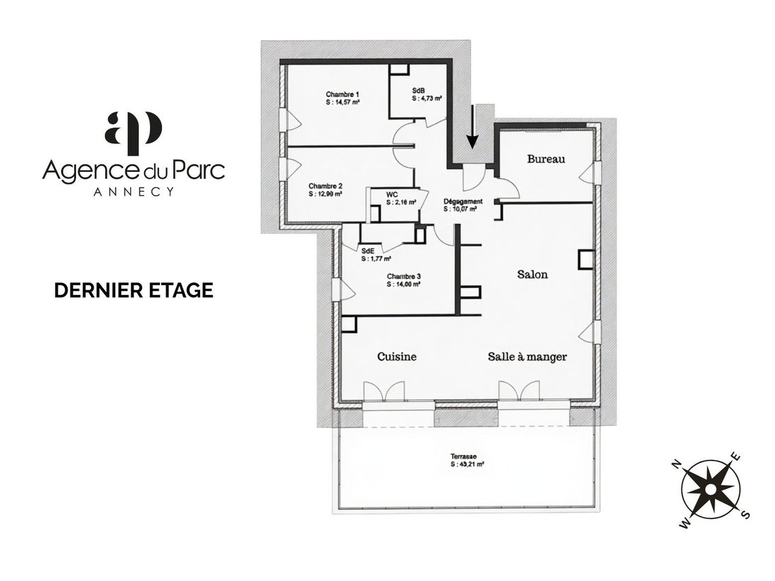 Apartment in Allonzier-la-Caille, Auvergne-Rhône-Alpes, France 3 - 18505035