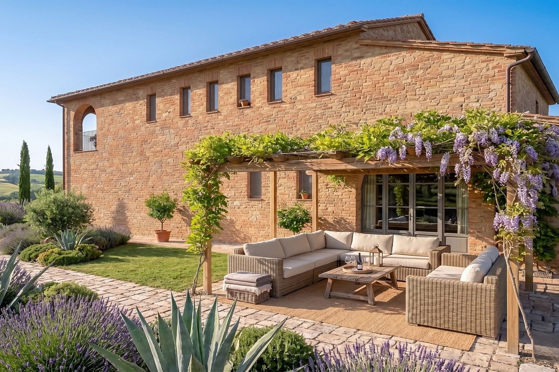 Landhaus in Monteroni d'Arbia, Toskana, Italien 5 - 17749833