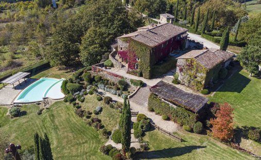 Villa a Chiusdino, Toscana, Italia 1