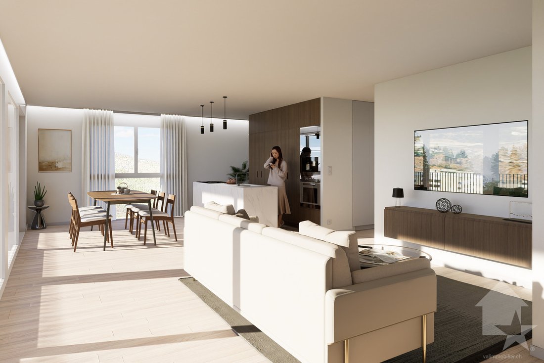 Apartment in Steg-Hohtenn, Valais, Switzerland 2 - 18505922